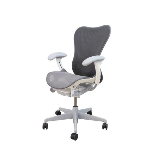 Herman Miller Mirra 2 Full Option, Huis en Inrichting, Bureaustoelen, Bureaustoel, Grijs, Zo goed als nieuw, Ergonomisch, Verzenden