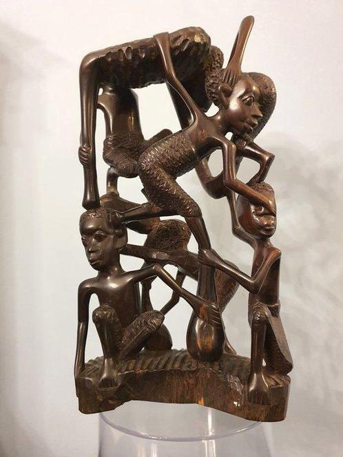 Bellissima scultura Ujamaa Makonde - sculptuur - Afrika, Antiek en Kunst, Kunst | Niet-Westerse kunst
