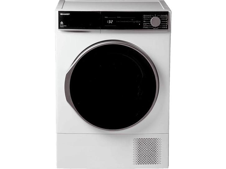 Sharp -  Warmtepomp Droogkast C  - Wit, Elektronische apparatuur, Droogkasten, Nieuw, Voorlader, 95 cm of meer, Verzenden