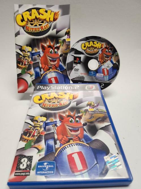 Crash Nitro Kart Playstation 2, Games en Spelcomputers, Games | Sony PlayStation 2, Zo goed als nieuw, Ophalen of Verzenden