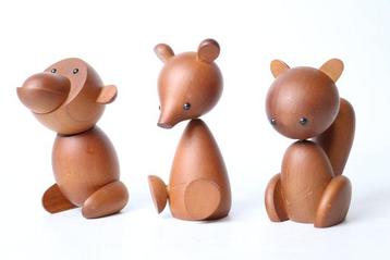 Koninklijk huisdier - Hout - Japan - Shwa periode