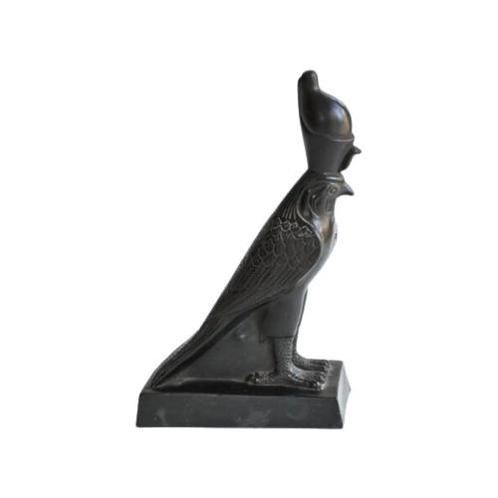 Beeld God Horus Als Valk Speksteen, Verzamelen, Beelden en Beeldjes, Verzenden