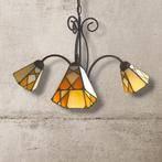 Lampe - Cristal, Fer - Lampe style Tiffany, Antiek en Kunst