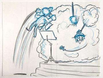 Who Framed Roger Rabbit : Original Storyboard for Deleted