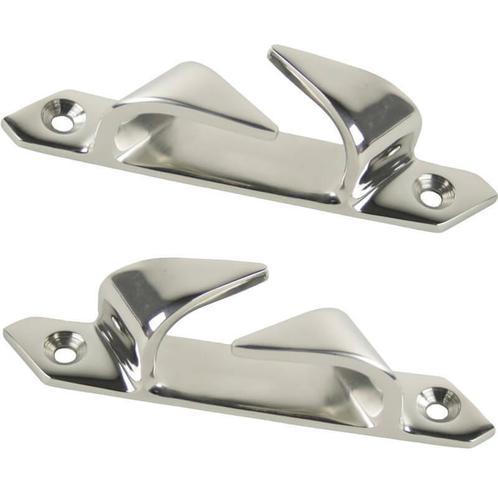 Rvs Verhaalklampen Set 113mm, Watersport en Boten, Bootonderdelen, Nieuw, Ophalen of Verzenden