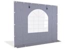 Partytent zijwand PVC  | 3 meter | 220cm hoog | Grijs, Verzenden, Nieuw, Partytent