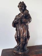 Sculpture, Joseph et lenfant, environ de Petrus Verhoeven, Antiek en Kunst