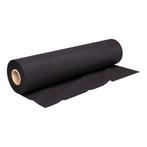 FORTEX RollMolton 60m (b) x 100cm (h) zwart 160 g/m2, Verzenden