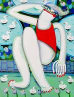 Yana Medow - lilies and swans XXL