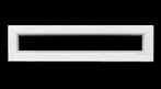 PVC Vaste ramen BxH 98x25, 98x35, 98x45 Wit en Antraciet, Doe-het-zelf en Bouw, Glas en Ramen, Minder dan 80 cm, 80 tot 120 cm