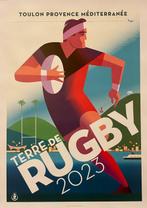 Monsieur Z - Affiche de Tourisme Toulon - Terre de Rugby, Antiek en Kunst