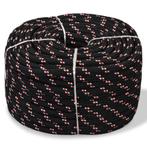 vidaXL Boot touw 6 mm 100 m polypropyleen zwart