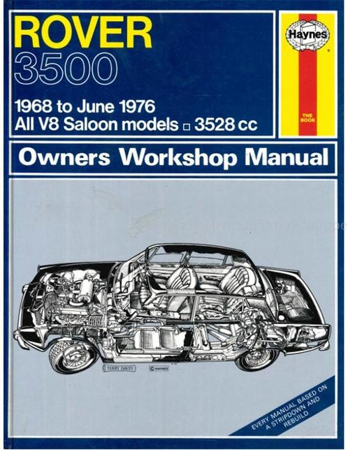 1968 - 1976 ROVER 3500, VRAAGBAAK ENGELS, Auto diversen, Handleidingen en Instructieboekjes