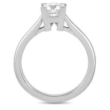 Harry Winston - Ring Platina, Platina 0,71 ct Diamant