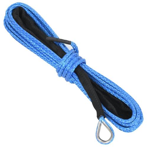 vidaXL Lierkabel 5 mmx9 m blauw, Doe-het-zelf en Bouw, Lieren en Takels, Nieuw, Verzenden