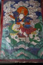 Tashi Tseringma - Pigment op katoen - Thangka Tsakli -