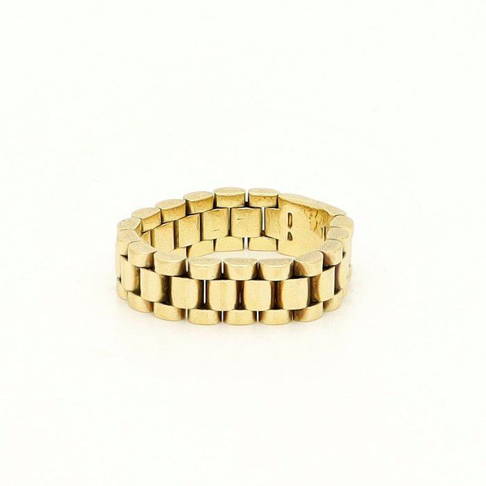 Ring - 14 karaat Geel goud, Handtassen en Accessoires, Ringen