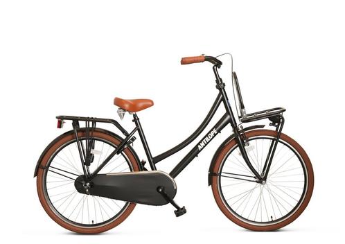 Antilope Cargo Transport Meisjesfiets 26 Inch Mat Zwart, Fietsen en Brommers, Fietsen | Meisjes, Ophalen of Verzenden