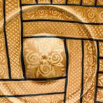 Manises - Plat - Céramique - Reflets dorés. SXIX