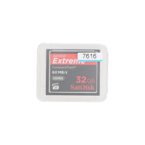 Sandisk Extreme 32 GB gebruikt, Audio, Tv en Foto, Fotografie | Fotostudio en Toebehoren, Ophalen of Verzenden