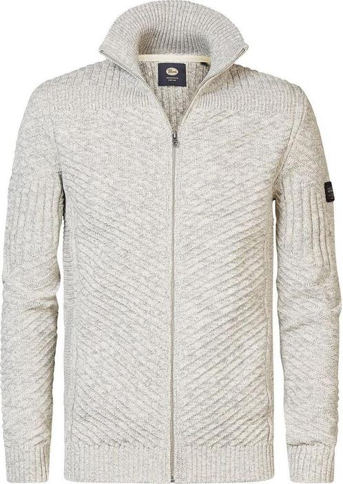 Petrol Kabelvest Nunam Greige maat Maat 52/54 (L) Heren, Vêtements | Hommes, Pulls & Vestes, Envoi