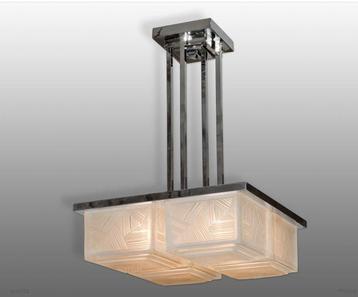 Lustre - Verre poli - Lustre