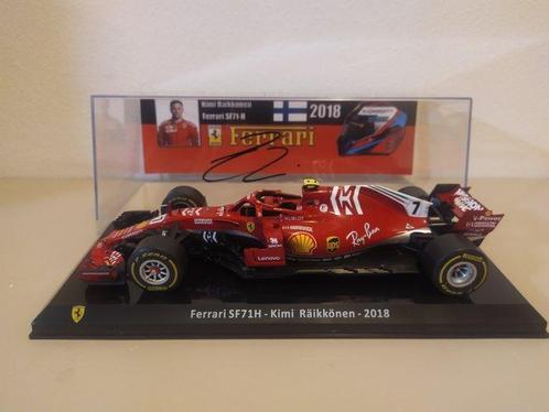 Ferrari - Kimi Räikkönen - 2018 - Schaal 1/24 modelauto, Verzamelen, Automerken, Motoren en Formule 1