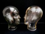 Mannequin - Pruik hoed of decoratief hoofd (2) - Glas