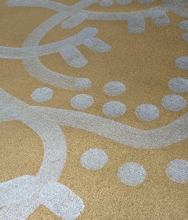 Omhie (1986) - Aura · Gold & Silver colors · (XL - Unique, Antiek en Kunst, Kunst | Schilderijen | Modern