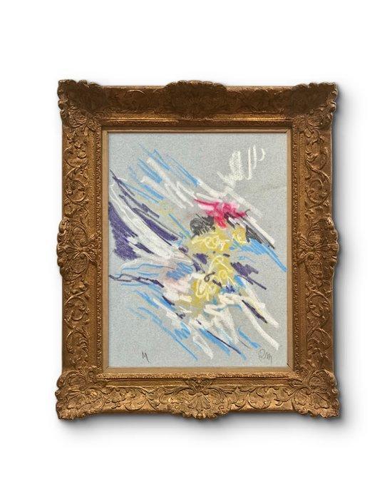 René Mels (1909-1977) - Composition abstraite chromatique, Antiek en Kunst, Kunst | Designobjecten