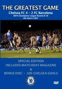 Chelsea FC: The Greatest Game - Chelsea Vs Barcelona DVD, CD & DVD, DVD | Autres DVD, Envoi
