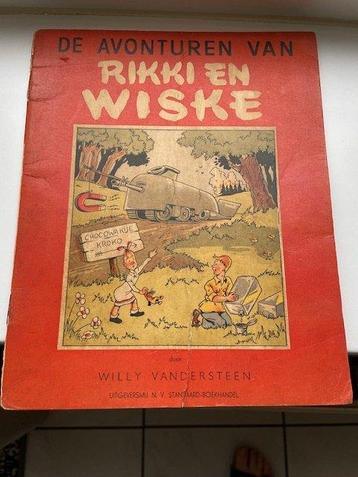 Suske en Wiske 1 - De Avonturen van Rikki en Wiske - 1 Comic beschikbaar voor biedingen