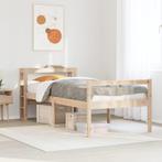 vidaXL Seniorenbed met hoofdbord massief grenenhout 90x200, Huis en Inrichting, Slaapkamer | Bedden, Verzenden, Nieuw