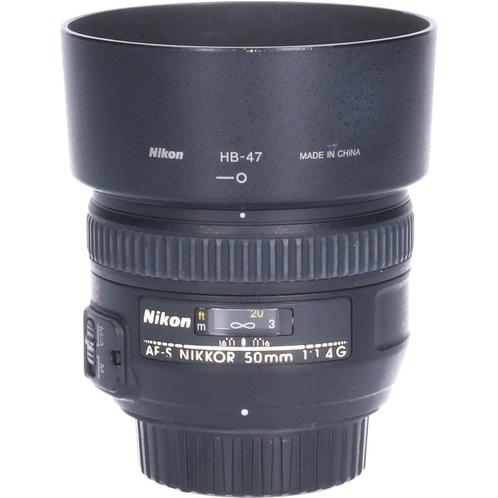 Tweedehands Nikon AF-S 50mm f/1.4G CM7970, Audio, Tv en Foto, Foto | Lenzen en Objectieven, Overige typen, Gebruikt, Ophalen of Verzenden