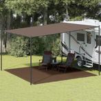 vidaXL Tenttapijt 400x400 cm bruin, Caravans en Kamperen, Verzenden, Nieuw