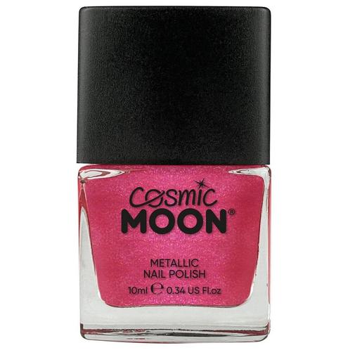 Cosmic Moon Metallic Nail Polish Pink 14ml, Hobby en Vrije tijd, Feestartikelen, Nieuw, Verzenden