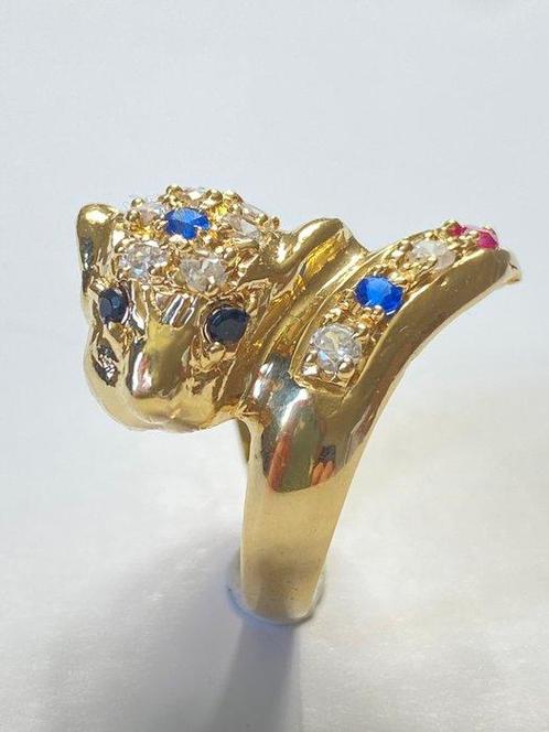 Zonder Minimumprijs - Ring - 18 karaat Geel goud, Handtassen en Accessoires, Ringen