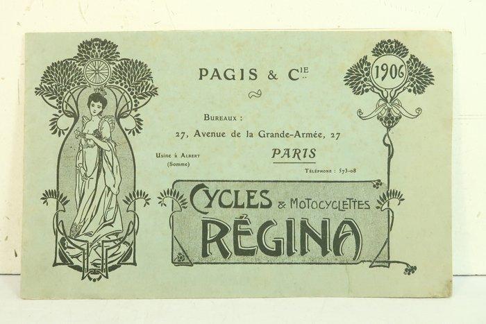 [Pagis & Cie] - Cycles & Motocyclettes Régina 1906 - 1906, Antiek en Kunst, Antiek | Boeken en Manuscripten