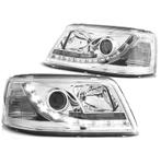 PHARES POUR VOLKSWAGEN VW T5 03-09 DAYLIGHT CHROMÉ, Auto-onderdelen, Verzenden, Nieuw