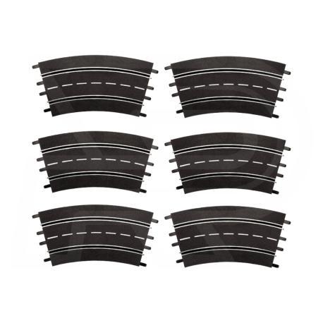 Bocht 3/30º Carrera 6 stuks | 20573, Hobby en Vrije tijd, Modelbouw | Auto's en Voertuigen, Verzenden