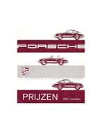 1967 PORSCHE 911 / 912 PRIJSLIJST NEDERLANDS, Ophalen of Verzenden, Nieuw