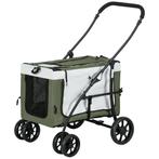 TRUUSK 2-in-1 Hondenwagen en Kattenbuggy - Opvouwbaar - Voor, Verzenden, Nieuw