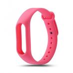 TPU armband voor Xiaomi Mi Band 2 Roze (Armbanden), Télécoms, Verzenden