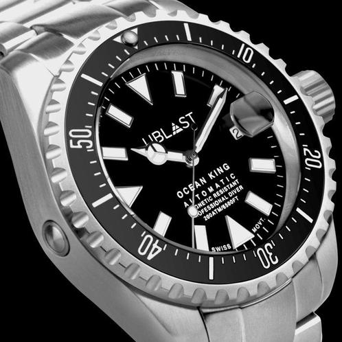 Ublast - Ocean King - Professional Diver - Sans Prix de, Handtassen en Accessoires, Horloges | Heren