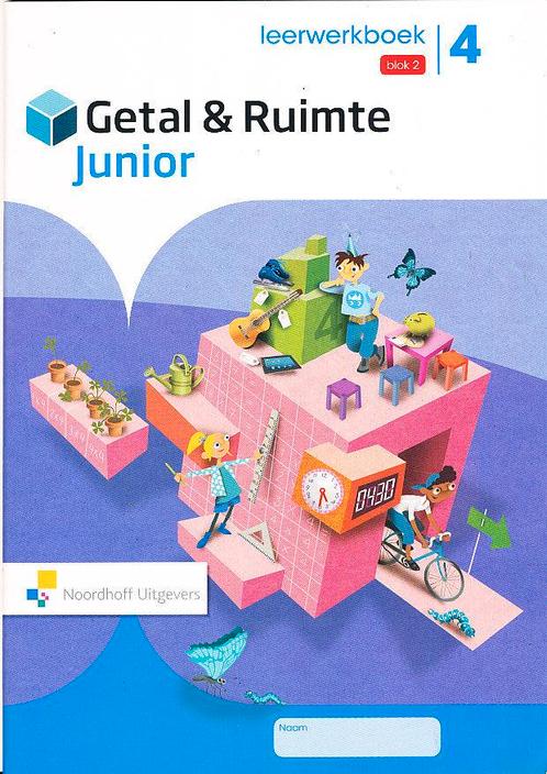 Getal en Ruimte Junior leerwerkboek blok 2 groep 4 (per stuk, Livres, Livres scolaires, Envoi