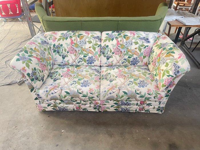 Dux - Sofa - Hout, Katoen, Antiek en Kunst, Antiek | Meubels | Stoelen en Sofa's