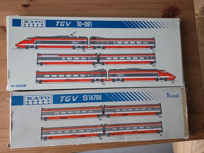 Kato N - S14701 + S14704 - Treinstel (2) - Basis +, Hobby en Vrije tijd, Modeltreinen | N-Spoor