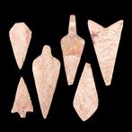 Bactrian Votieve stenen messen - Groep van zes (Zonder, Antiek en Kunst