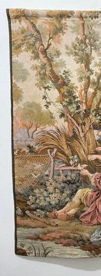 Oude Geweven Franse Romantische Wandtapijt - Tapisserie -