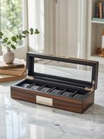 Prestige - Sieradendoos - Ebbenhouten horlogedoos met fineer